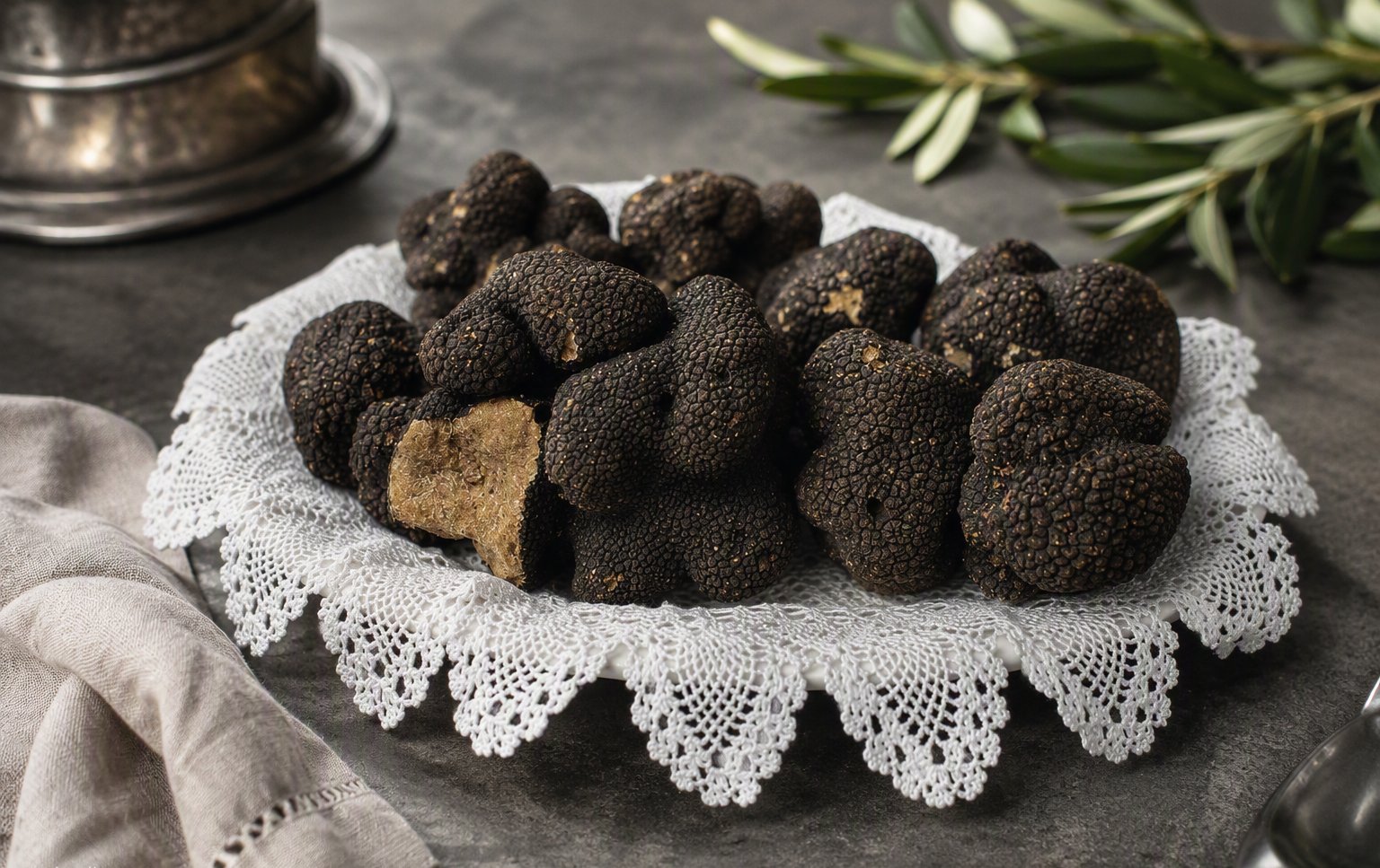 I tartufi neri dell'Umbria